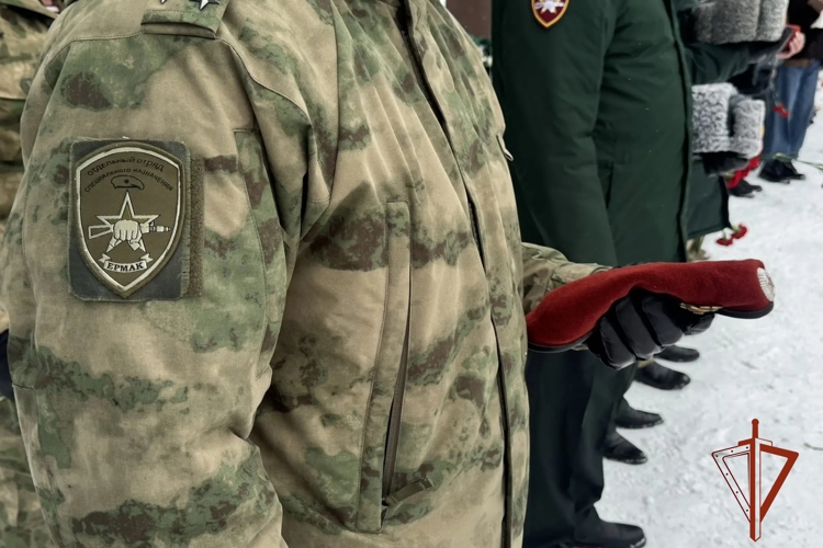 В Новосибирске почтили память погибших военнослужащих отряда специального назначения «Ермак» Сибирского округа Росгвардии