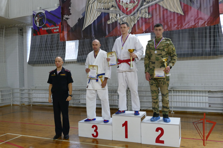 Военнослужащие спецподразделения Росгвардии «Ермак» стали призерами Чемпионата по рукопашному бою 