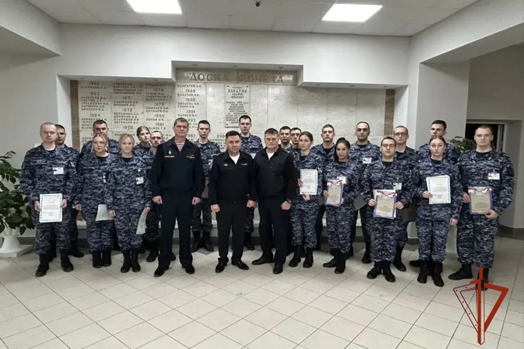 В новосибирском Центре профессиональной подготовки состоялся выпуск новобранцев Росгвардии